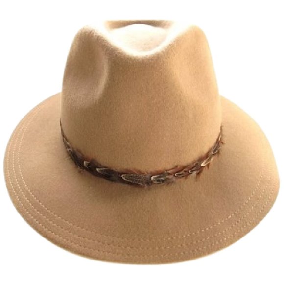 Elevate Your Style Camel Color Adjustable Panama Hat With 